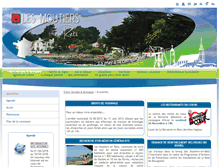 Tablet Screenshot of mairie-lesmoutiersenretz.fr
